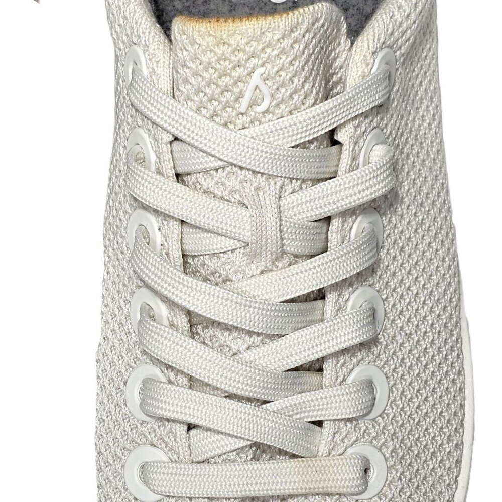 Allbirds Womens Tree Piper Sz 9 White Knit Lace Up Lightweight Comfort Sneakers - Picture 8 of 15